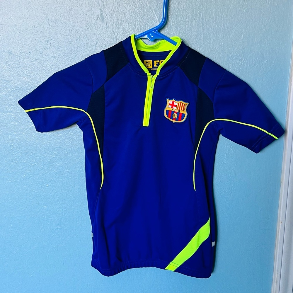 FC Barcelona Youth Soccer Jersey, Size XS